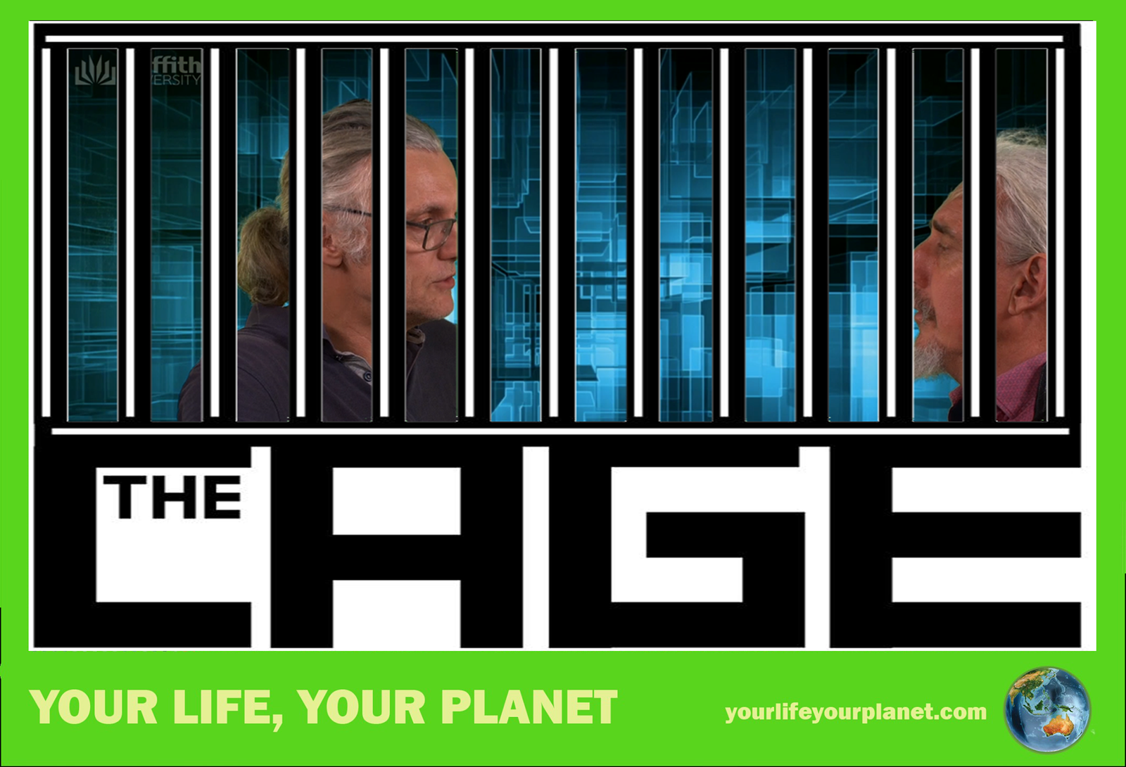 Geoff Ebbs and Erich Schulz in the Cage