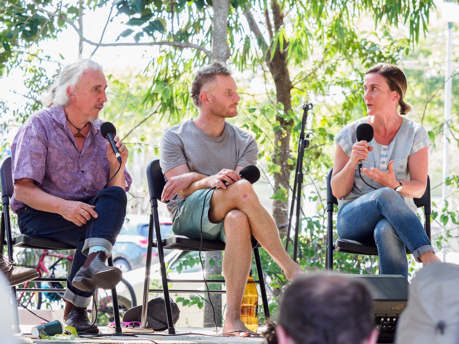 Geoff chats to Andy Paine and Devlin Pointon